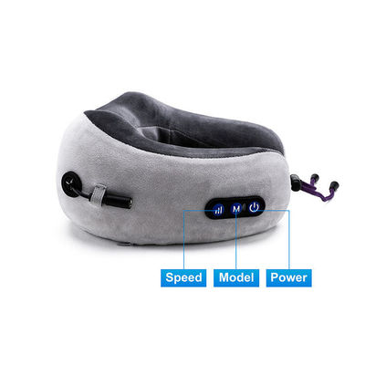 Melhore o seu sono e alivie a dor no pescoço com o nosso travesseiro de massagem elétrica em forma de U.
