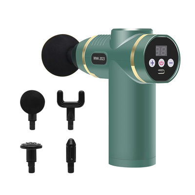 Mini Body Percussion Massage Gun para relaxar músculos e massagem fascial de tecidos profundos