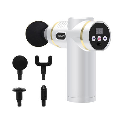 Mini Body Percussion Massage Gun para relaxar músculos e massagem fascial de tecidos profundos