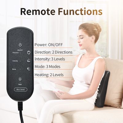Tamanho do produto 38,1 x 5,08 x 33,02 cm Massageador 3D 6W de pescoço e costas para alívio final