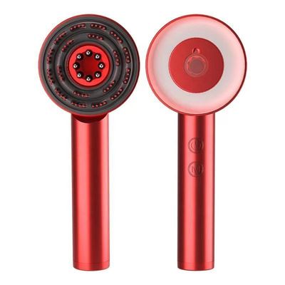 Aparelho de massagem por vibração para o crescimento do cabelo e a saúde do couro cabeludo