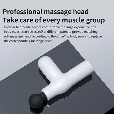 Velocidade de rotação 3000rmp Max 20W Mini Massage Gun elétrico com Nano Silica Gel Manopla