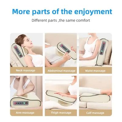 Melhor almofada de massagem de Shiatsu com carga de bateria de 500mAh