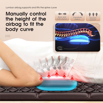 Cushion de colchão de massagem de corpo inteligente de pescoço e pés com vibração de engate e aquecimento