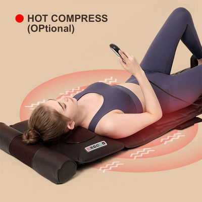 Cushion de colchão de massagem de corpo inteligente de pescoço e pés com vibração de engate e aquecimento