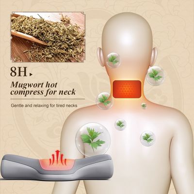 Produtos de massagem confortáveis almofada de massagem corporal para tratamento de pescoço e costas
