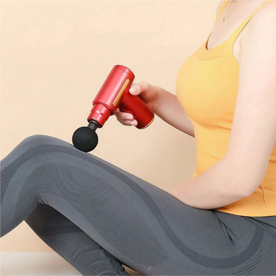 2.5W Potência nominal 6 níveis Mini Massageador de arma fascial para aparelho vibratório portátil