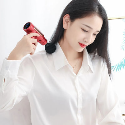 2.5W Potência nominal 6 níveis Mini Massageador de arma fascial para aparelho vibratório portátil