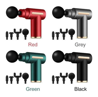 2.5W Potência nominal 6 níveis Mini Massageador de arma fascial para aparelho vibratório portátil