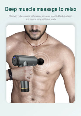 Bandeira branca de 1500mAh Masseira de arma fascial Profissional Masseira Eco-Amigável e Massagem de acupuntura