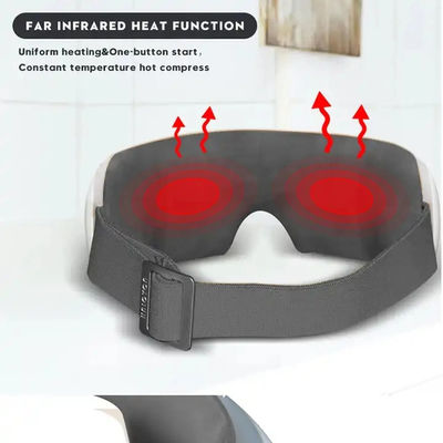 Massagista de relaxamento de olhos negros Lable personalizado com aquecimento compressão quente e vibração massagem elétrica