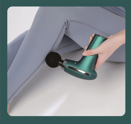 Obtenha a massagem perfeita com a arma de massagem de músculos do corpo sem fio de 8,4 V e o controle de tempo