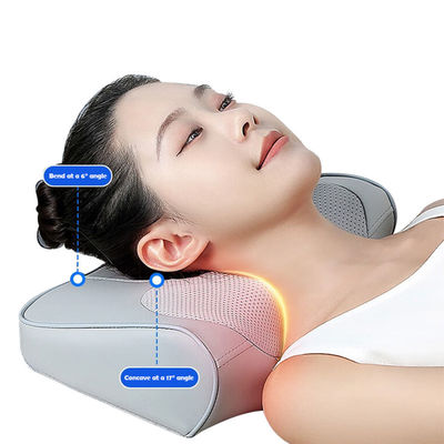 Capacidade de bateria de 12V Massagista Shiatsu Elétrico Aquecido para Pescoço Ombro, costas e pernas