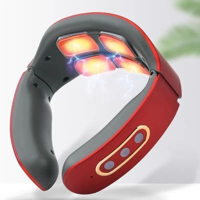 Massagista Elétrico Inteligente do Pescoço com Função de Controle de Tempo e Corrente de Carregamento de 500mA