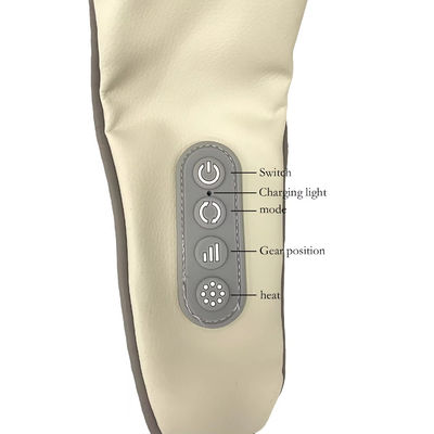Aparelho de massagem do pescoço Shiatsu em forma de U Rejuvenescimento nas costas Fadiga Relaxamento do aquecimento cervical