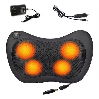 Controle manual 4 Cabeças Massagem de pescoço almofada de carro massagista com função de cronometragem 1,5 kg peso
