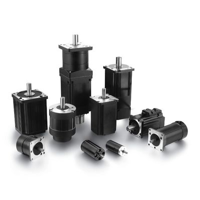 Motor sem escovas de ímã permanente de construção 12V/24V Motor de engrenagem planetária com codificador