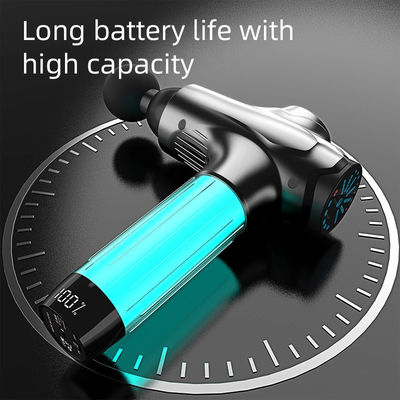Vibrator de corpo e pescoço Fitness Arma de massagem elétrica com velocidade de rotação 3000 rmp Max 20W