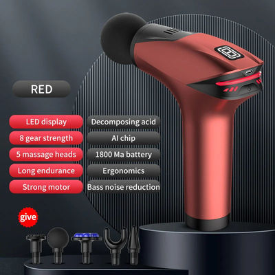 Nano Silica Gel Manuseio Pistola de Massagem Elétrica para Recuperação Fascial de Tecido Profundo Portátil