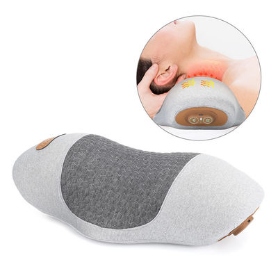 Colorido personalizado Elétrico Compressão Quente Vibração Pescoço Massagista Almofada para Aliviar a Dor