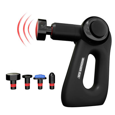 Nano Silica Gel Handle Pistola de Massagem Elétrica para Recuperação Muscular e Alivio da Dor