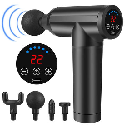 Pistola de massagem portátil portátil Fitness Pistola elétrica para relaxamento fascial