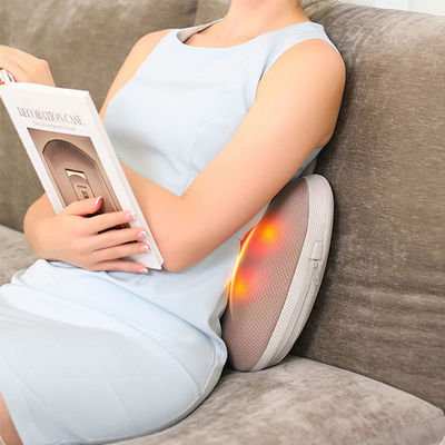 Massagista Ajustável Compressão Quente Massagem Lumbar Baixa de costas Massagista Sem Cordão Com Vibração de Calor