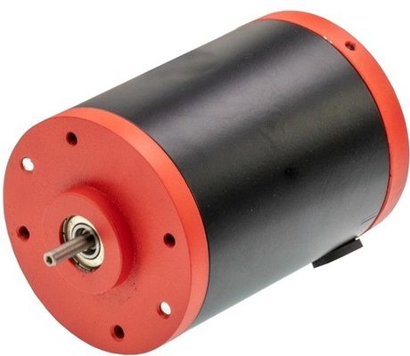 Motor elétrico de motocicleta ímã permanente de alta velocidade 5kW DC Motor com corrente de 6,7/12.1A