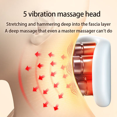 0.5 kg de viagem personalizada Smart Wireless Massager Elétrico em forma de U para pescoço e ombro com patch de aquecimento