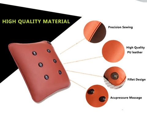 Neck Rest Massager de ombro 8W Bateria Acionada Vibração de Massagem de costas Travesseiro almofada