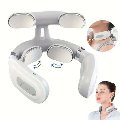 Massagista de 5 kg personalizado para viagens domésticas com protector de pescoço com aquecimento e pulso inteligentes