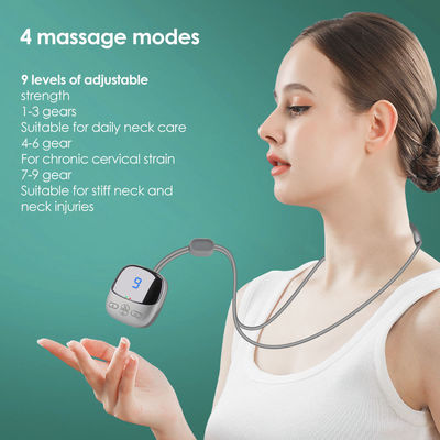 Relaxante TENS EMS Pendente Massageador da coluna cervical para aliviar dor no pescoço e ombro