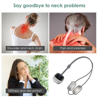 Relaxante TENS EMS Pendente Massageador da coluna cervical para aliviar dor no pescoço e ombro