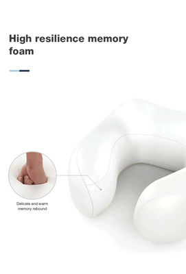 Fisioterapia infravermelha Massagista de pescoço em forma de U com massagem por vibração e função de calor