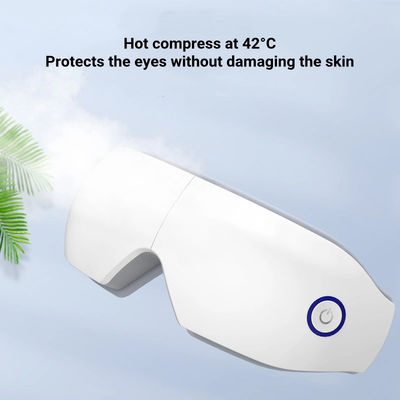 Bateria de 900mAh Massagista Ocular Inteligente com Música Bluetooth e Massagem Vibrante