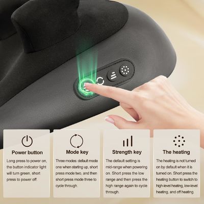 500mA corrente de carregamento de pescoço e de volta massagista para alívio da dor 19,05 x 30,48 x 33,02 cm