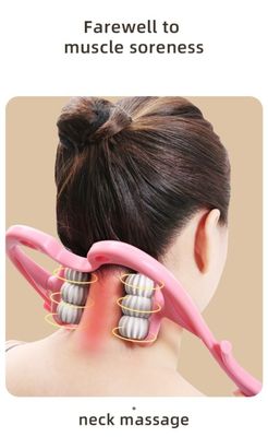 Ferramentas de relaxamento para massagem do pescoço Ferramenta de massagem da fascia cervical portátil 34X41X8 cm
