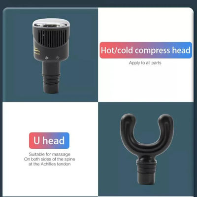 Impulso Percussão Fitness Terapia de calor e frio Arma de massagem com cor personalizada