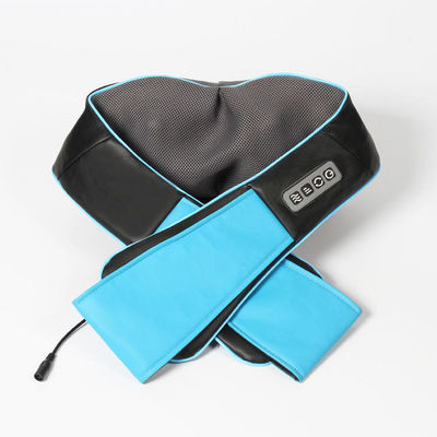 Massagem de almofada de joelhos de 25W elétrico de corpo inteiro com tecido profundo Massagem de Shiatsu costas ombro e pescoço Massagista com calor