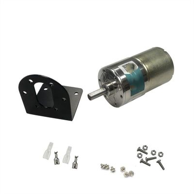 37mm Diâmetro caixa de engrenagens grande motor de redução de torque durável por muito tempo 12V 150rpm