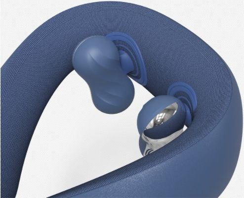 YLP-2100 Massageador Elétrico de Pescoço em Forma de U para Aliviar a Dor no Pescoço e no Ombro