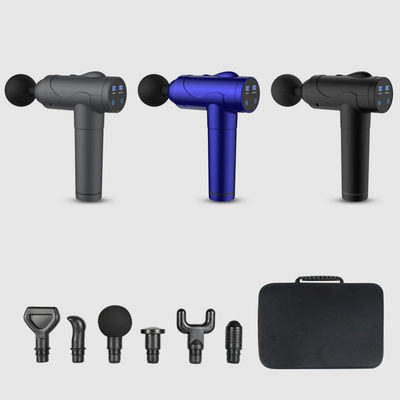 Função de controlo do tempo Arma de massagem elétrica USB Tipo-C para massagem corporal profissional