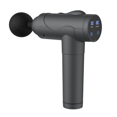 Função de controlo do tempo Arma de massagem elétrica USB Tipo-C para massagem corporal profissional