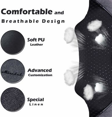 Profissional de Design Moderno Dc 12v Pu Couro Smart ombro pescoço massagista controle de tempo