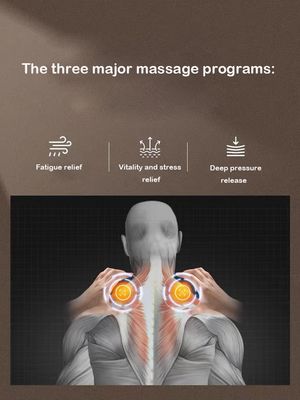Fisioterapia Infravermelha Terapia Quente Vibrante Mini Cervical Smart Relax Neck Massager
