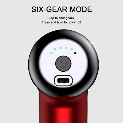 Arma de massagem de bolso recarregável com 4-8 horas de tempo de carregamento e estilo de massagem corporal