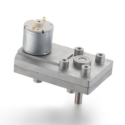 Motor de corrente contínua de alimentação direta de 24 V de 32 mm com caixa prateada e baixo nível de ruído de 75 dB