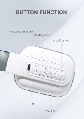 2000mA Corrente de Carregamento Massagem de Gêmeo Profundo Massagem de Pescoço Portátil Massagista Personalizar Logotipo