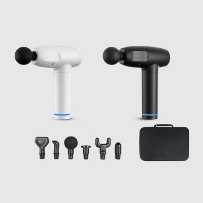 Massagem corporal Mini Arma de massagem muscular com 6 cabeças de massagem e função de controle de tempo