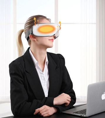 Massagista inteligente para cuidados com a pele dos olhos com rotação de 360 graus e tecnologia avançada de luz vermelha